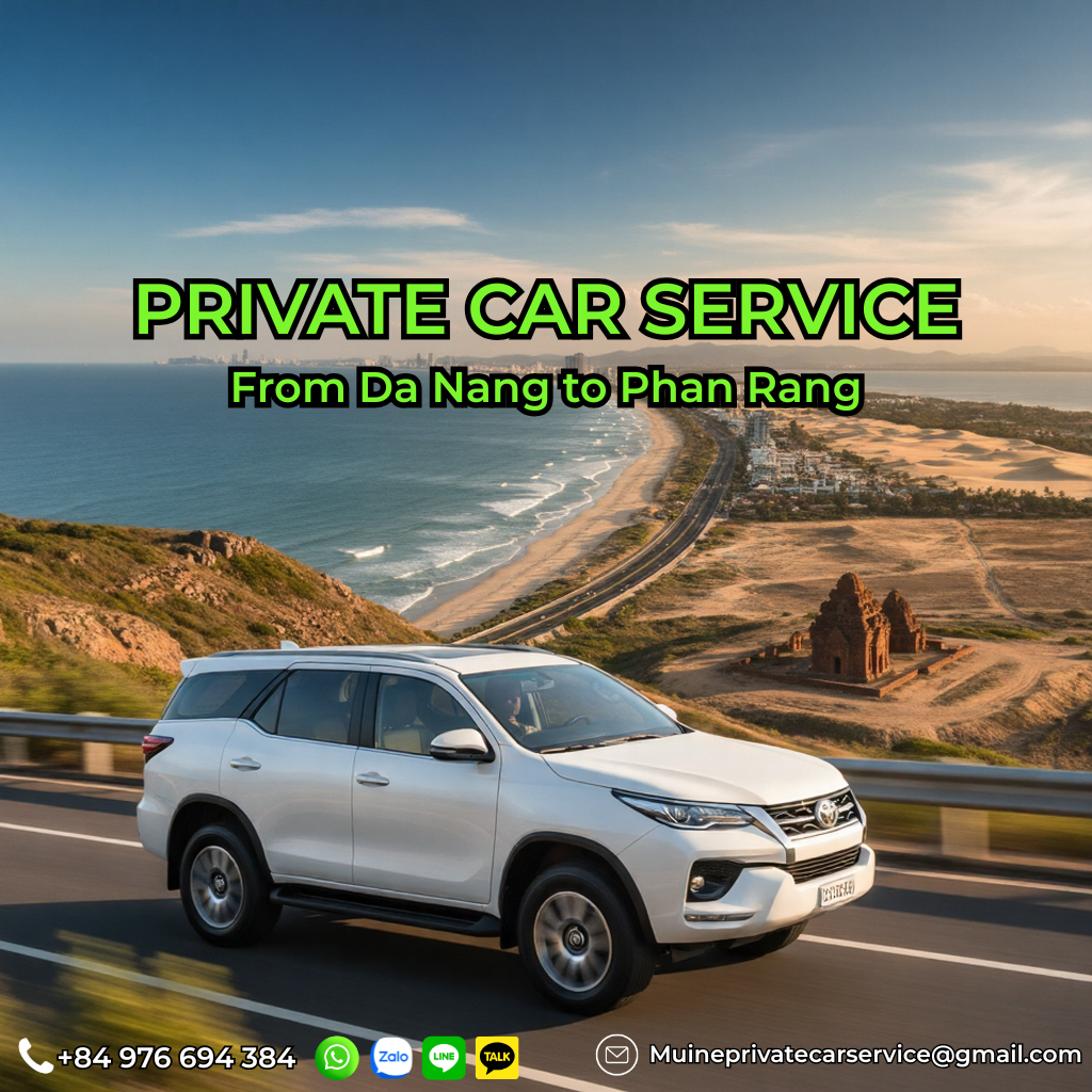 Private car Da Nang to Phan Rang
