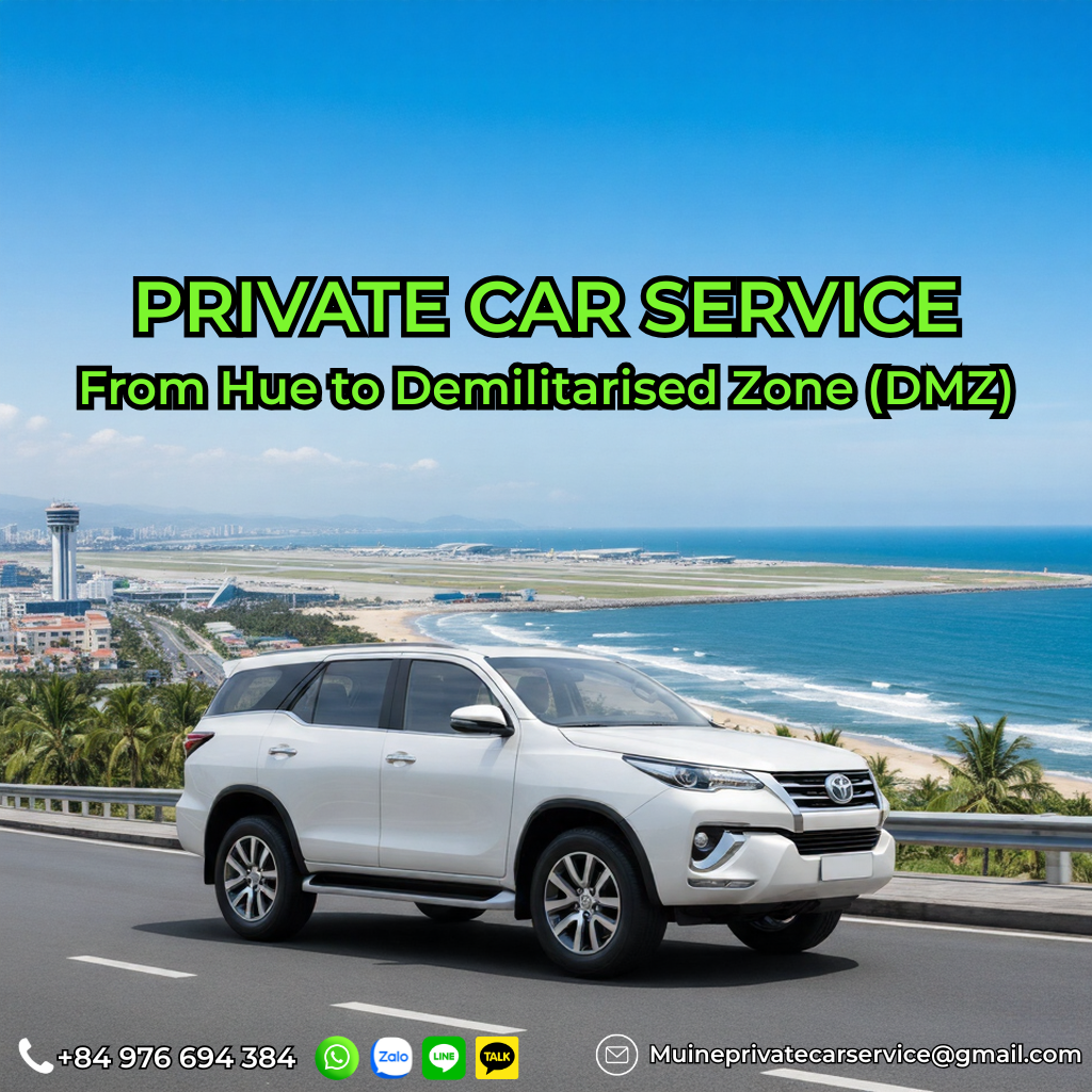 Private car Hue to DMZ