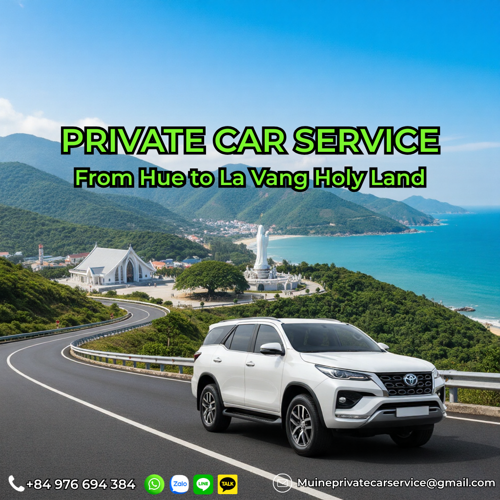 Private car Hue to La Vang Holy Land
