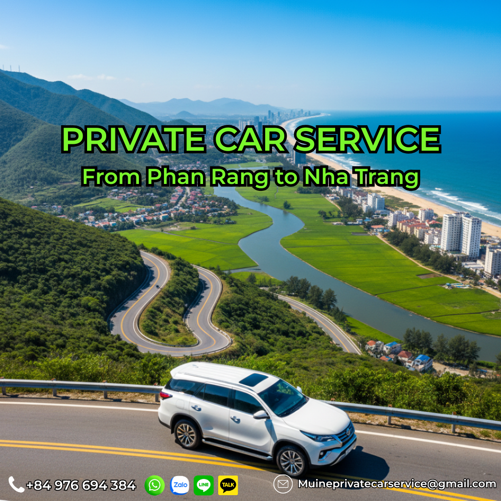 Private car Phan Rang to Nha Trang