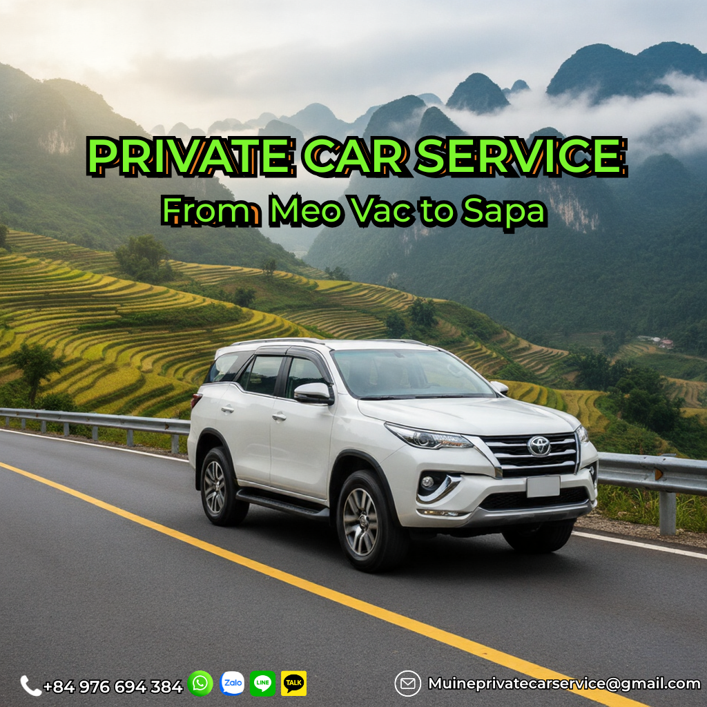 Private car Cat Ba Island to Sapa