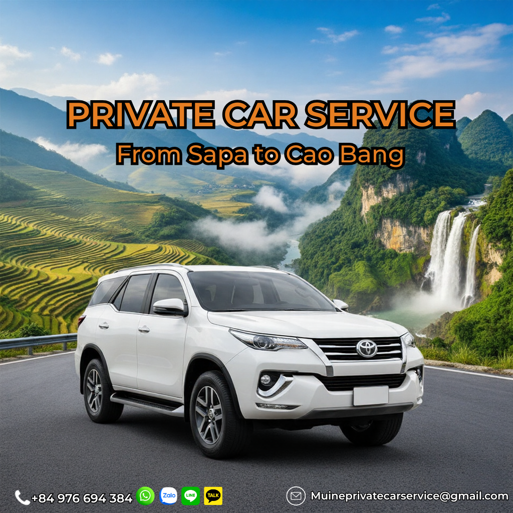 Private car Cat Ba Island to Sapa