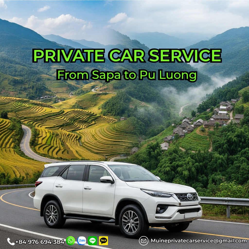 Private car Cat Ba Island to Sapa