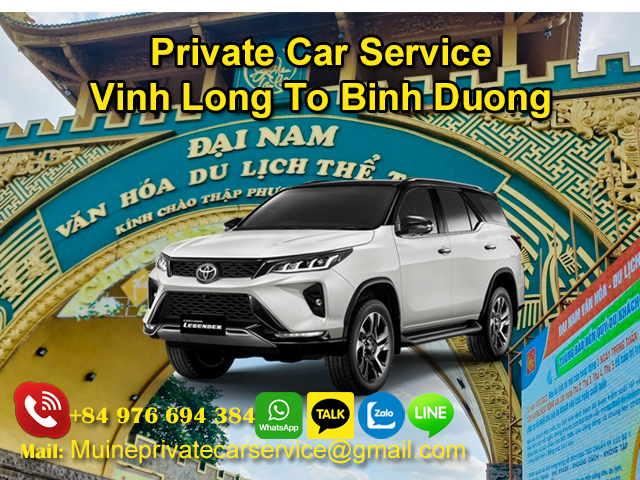 Private Car From Vinh Long to Binh Duong