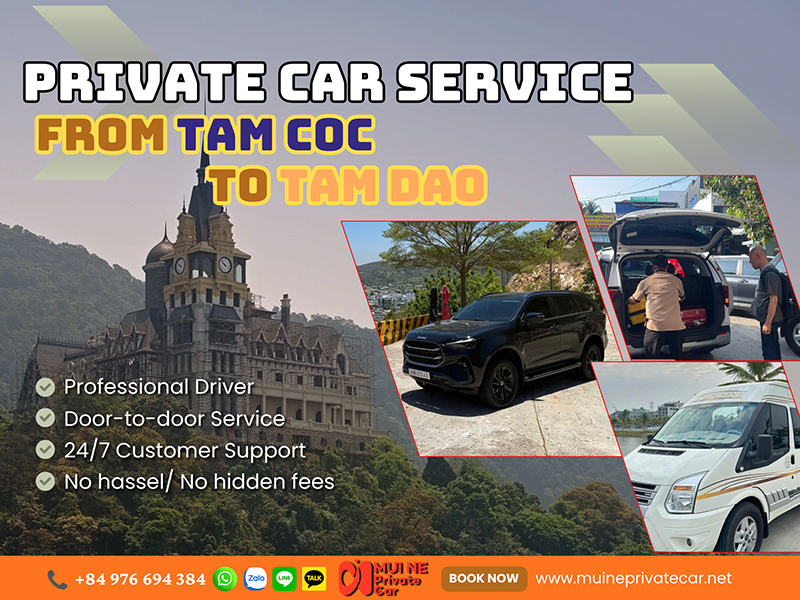 Tam Coc to Tam Dao Private Car Transfer - Mui Ne Private Car