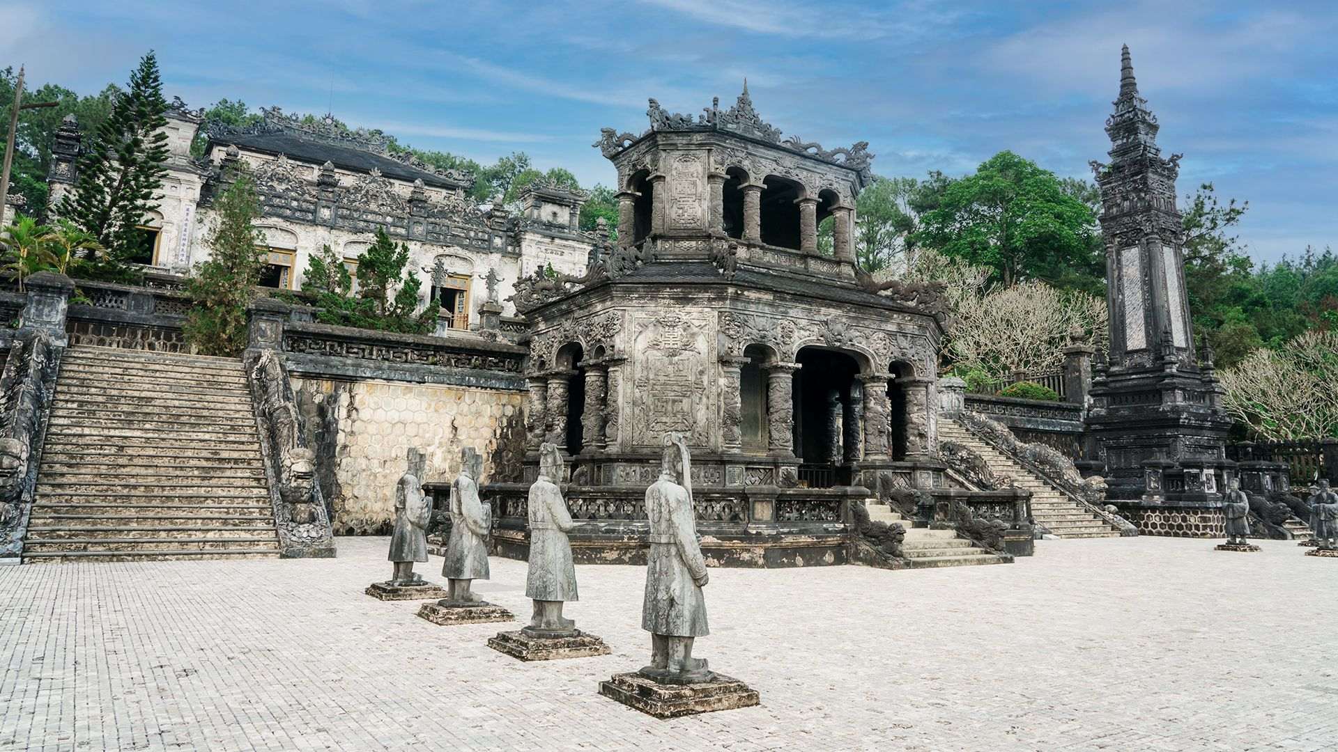 Khai Dinh Emperor Tomb near Hue