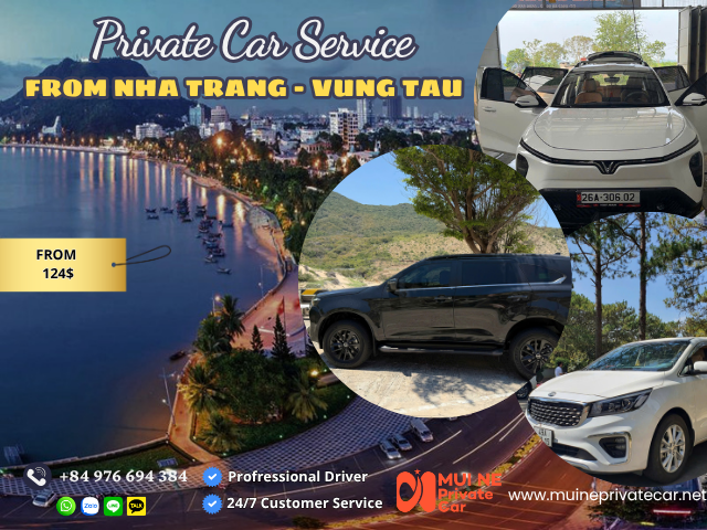 Nha Trang to Vung Tau Private Car Transfer – Mui Ne Private Car