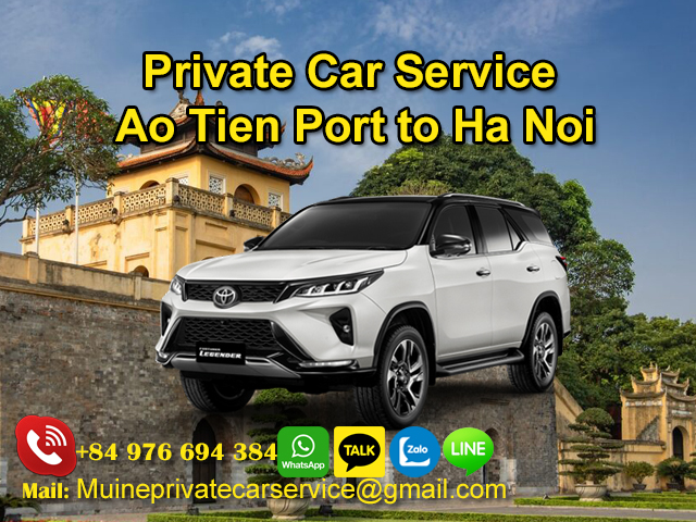 Private-Car-From-Ao-Tien-Port-To-Ha-Noi