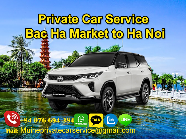 Private-Car-From-Bac-Ha-Market-To-Ha-Noi