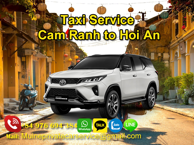 Private-Car-From-Cam-Ranh-To-Hoi-An