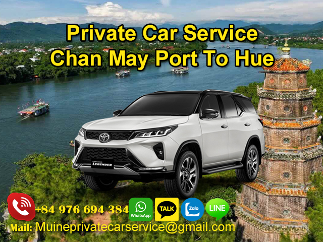 Private-Car-From-Chan-May-Port-To-Hue