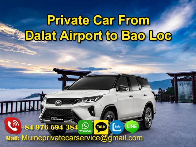 Private-Car-From-Dalat-Airport-to-Bao-Loc