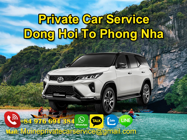 Private-Car-From-Dong-Hoi-To-Phong-Nha