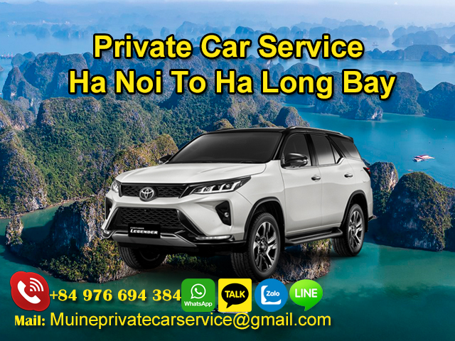 Private-Car-From-Ha-Noi-To-Ha-Long-Bay