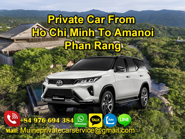 Private-Car-From-Ho-Chi-Minh-To-Amanoi-Phan-Rang