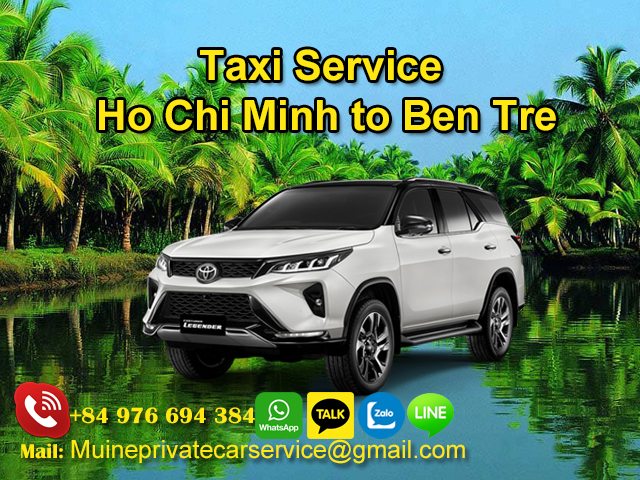 Private-Car-From-Ho-Chi-Minh-To-Ben-Tre
