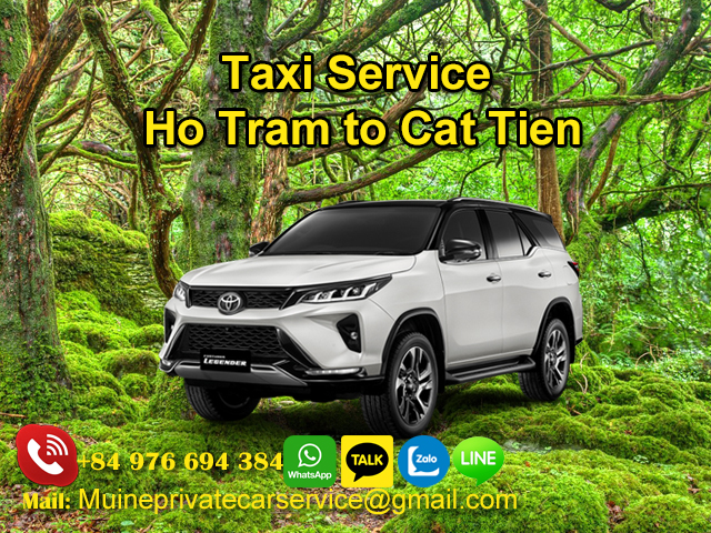 Private-Car-From-Ho-Tram-To-Cat-Tien