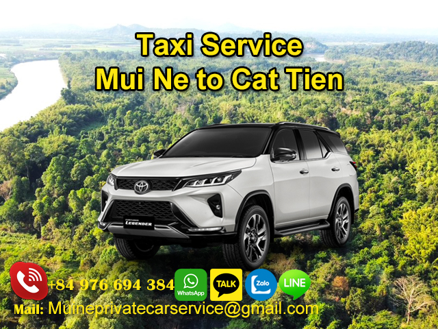 Private-Car-From-Mui-Ne-To-Cat-Tien