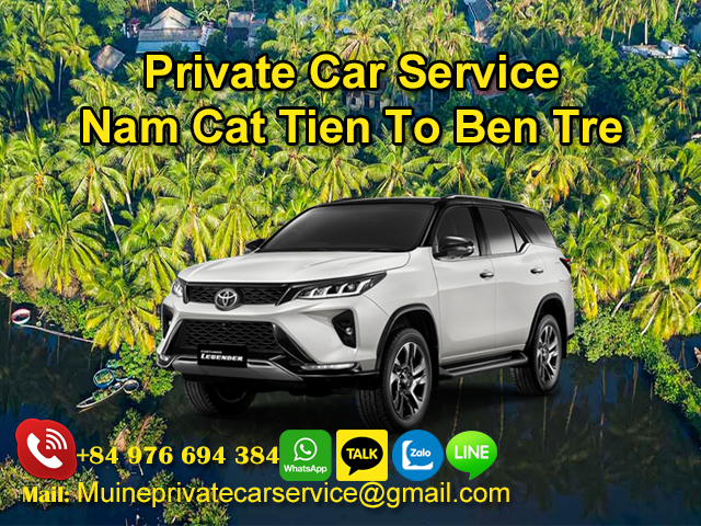 Private-Car-From-Nam-Cat-Tien-To-Ben-Tre