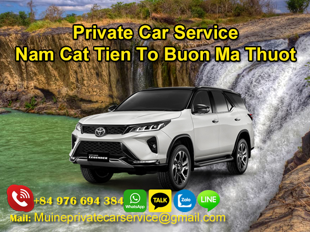 Private-Car-From-Nam-Cat-Tien-To-Buon-Ma-Thuat