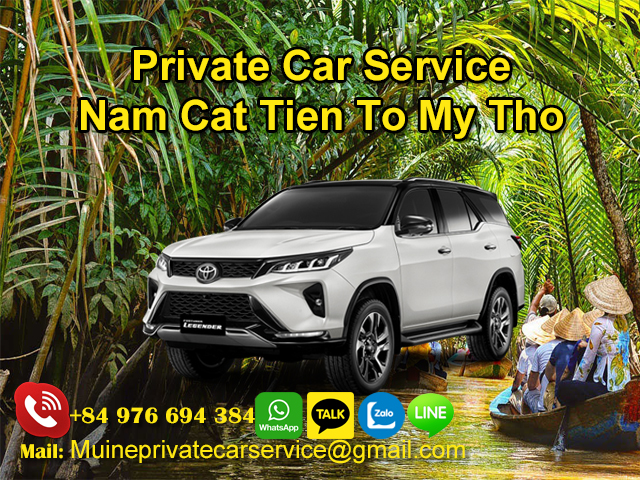 Private-Car-From-Nam-Cat-Tien-To-My-Tho