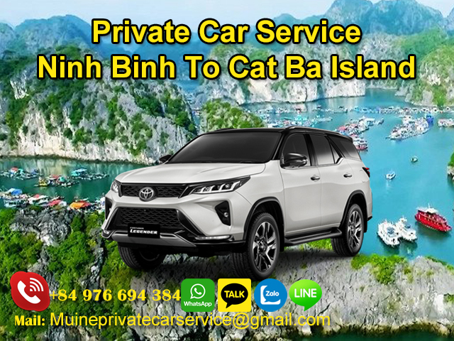 Private-Car-From-Ninh-Binh-To-Cat-Ba-Island