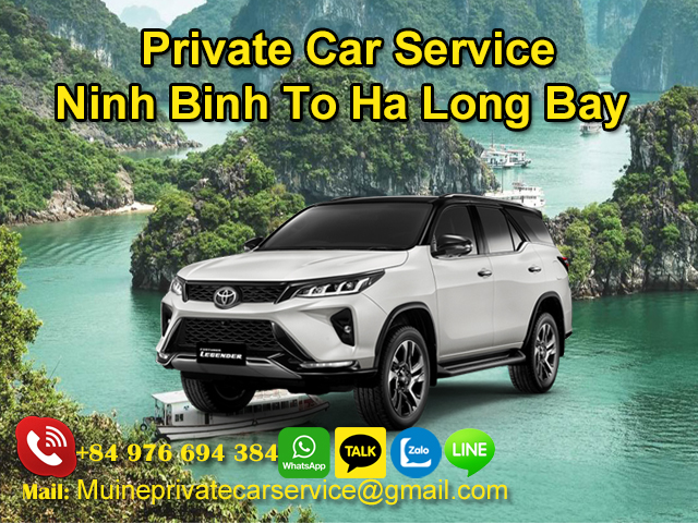 Private-Car-From-Ninh-Binh-To-Ha-Long-Bay