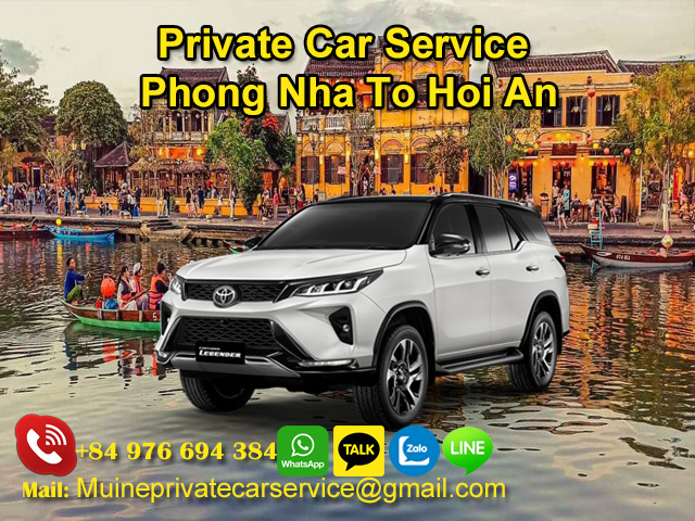 Private-Car-From-Phong-Nha-To-Hoi-An