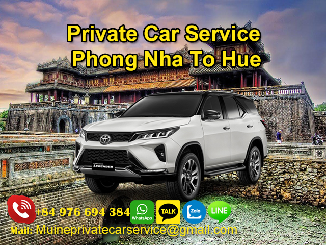 Private-Car-From-Phong-Nha-To-Hue