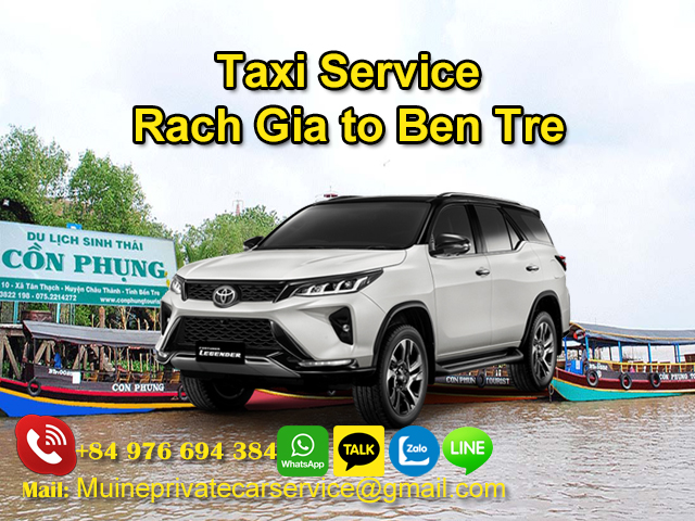 Private-Car-From-Rach-Gia-To-Ben-Tre