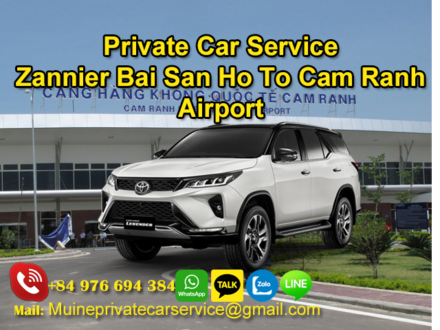 Private-Car-From-Zannier-Bai-San-Ho-To-Cam-Ranh-Airport