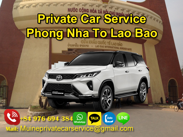 Private-Car-Phong-Nha-To-Lao-Bao