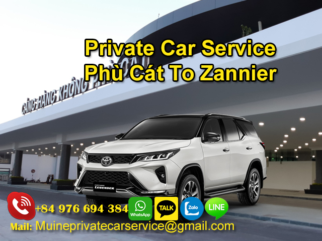 Private-Car-Service-Phu-Cat-To-Zannier