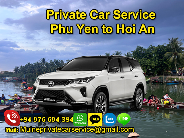 Private-Car-Service-Phu-Yen-to-Hoi-An