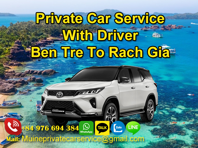 Private-Car-Service-With-Driver-Ben-Tre-To-Rach-Gia