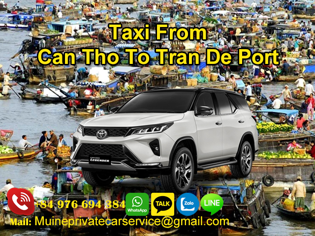 Taxi-From-Can-Tho-To-Tran-De-Port