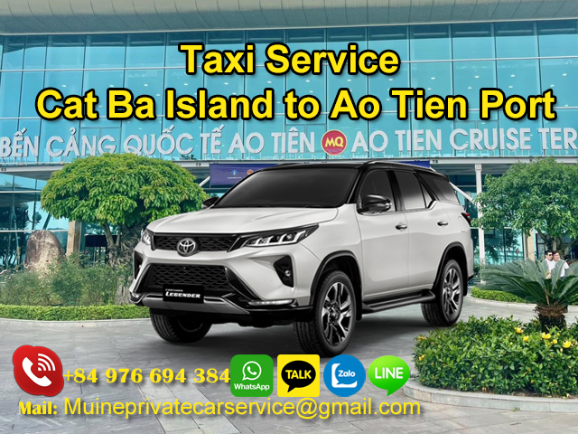 Taxi-From-Cat-Ba-Island-To-Ao-Tien-Port