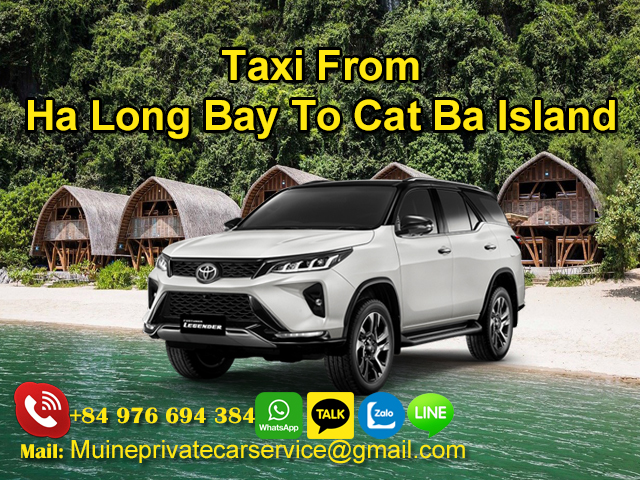 Taxi-From-Ha-Long-Bay-To-Cat-Ba-Island