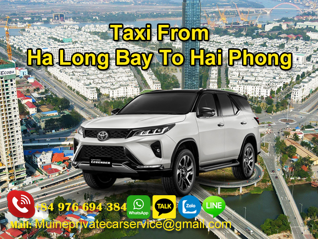 Taxi-From-Ha-Long-Bay-To-Hai-Phong