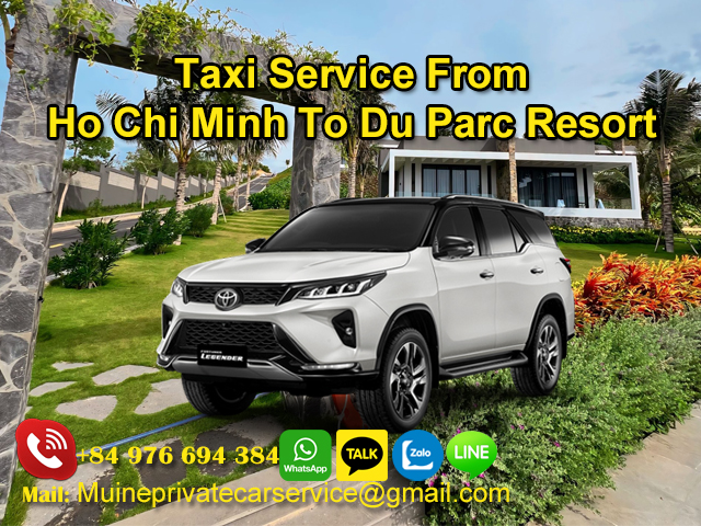 Taxi-From-Ho-Chi-Minh-To-Du-Parc-Resort