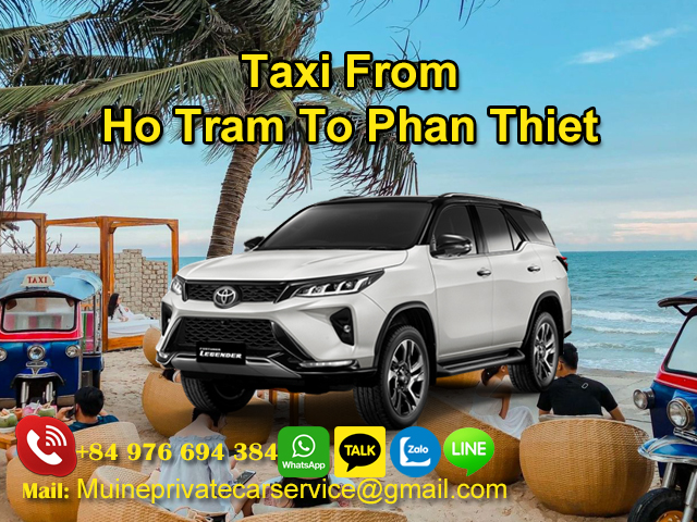 Taxi-From-Ho-Tram-To-Phan-Thiet