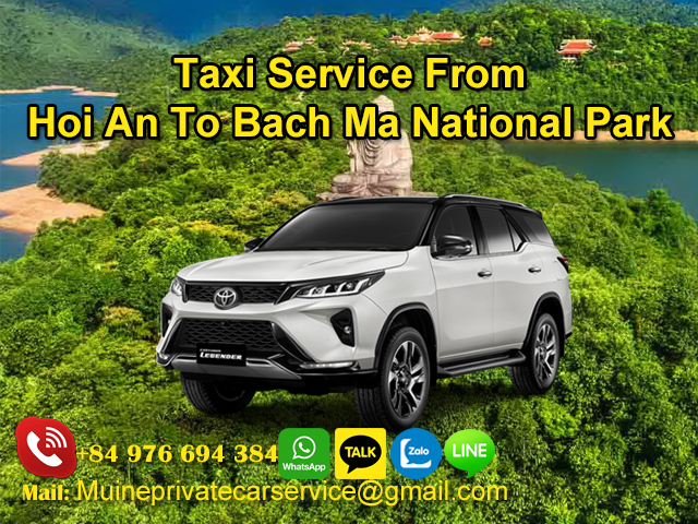 Taxi-From-Hoi-An-To-Bach-Ma-National-Park