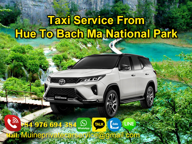 Taxi-From-Hue-To-Bach-Ma-National-Park