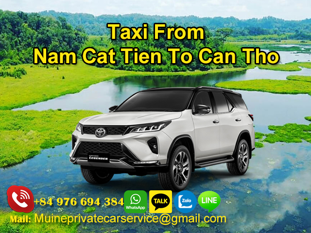 Taxi-From-Nam-Cat-Tien-To-Can-Tho