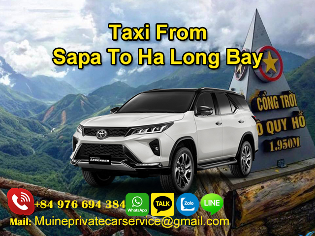 Taxi-From-Sapa-To-Ha-Long-Bay