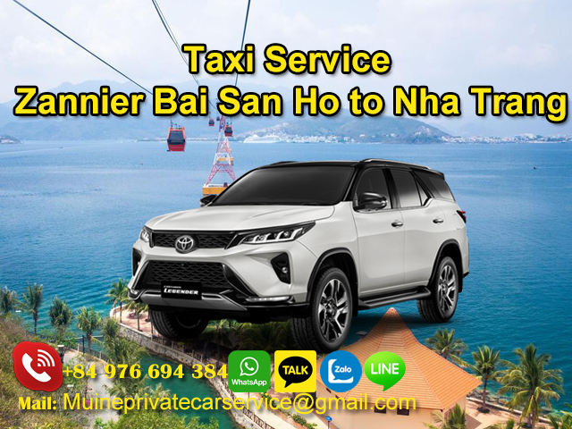 Taxi-From-Zannier-Bai-San-Ho-To-Nha-Trang