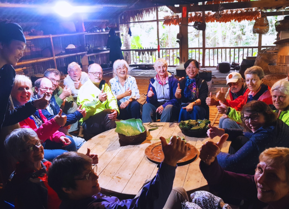 Visitors visited Thai Hai village before.