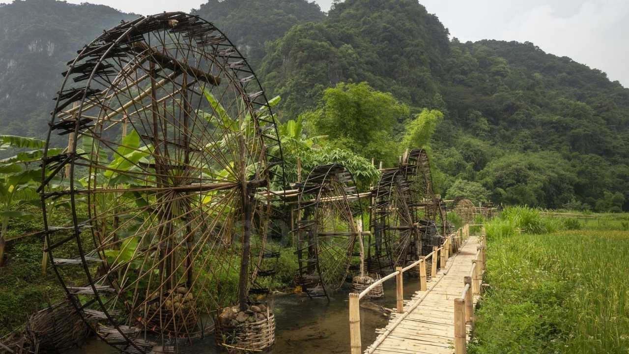 Pu Luong Bamboo Water Wheels  - MUI NE PRIVATE CAR