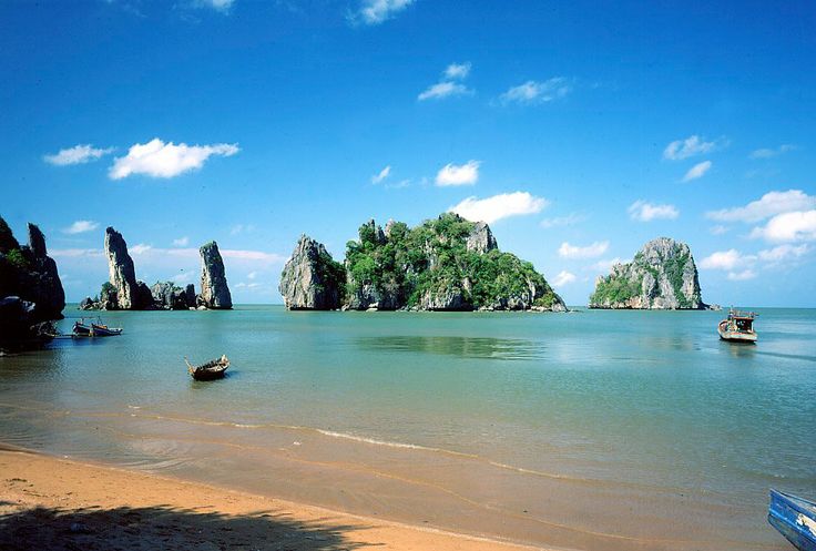 Ha Tien border town