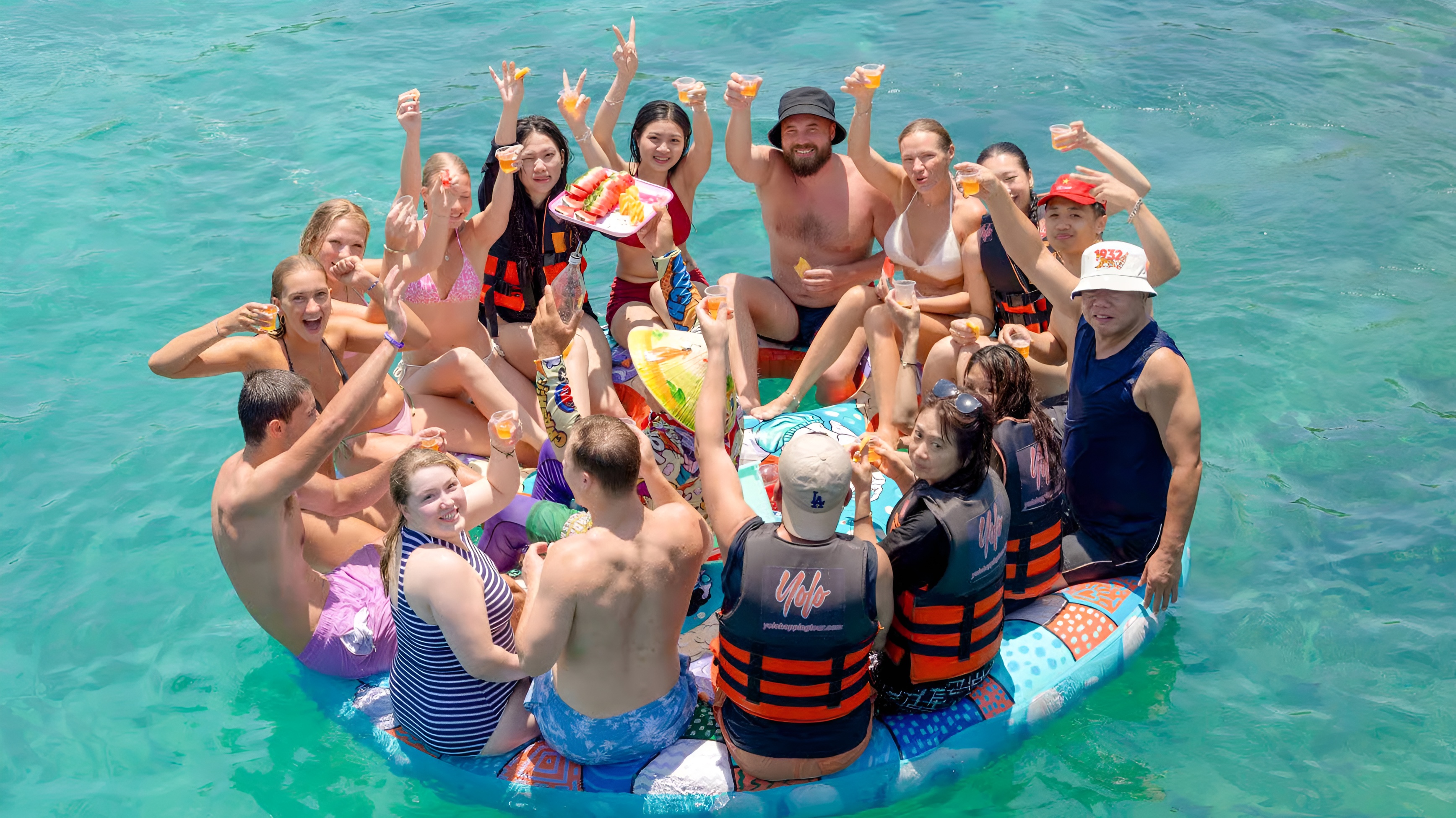 Floating cocktail party on Nha Trang Bay
